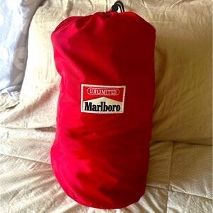 Vintage Marlboro sleeping bag